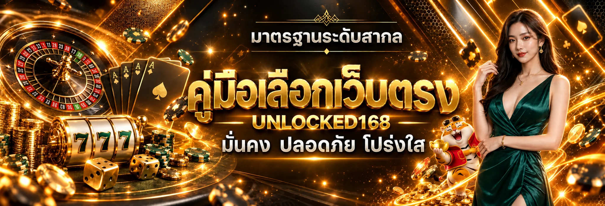 UNLOCKED168 วิธีเลือกเว็บตรงและตรวจทางเข้า